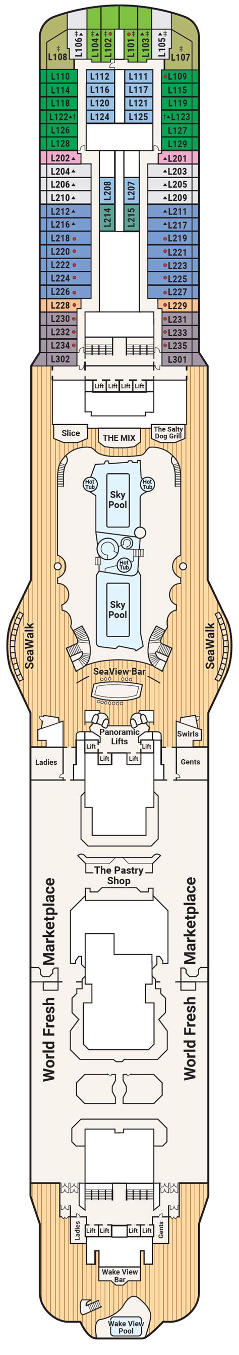 enchanted deck plan|enchanted princess deck 15 plan.